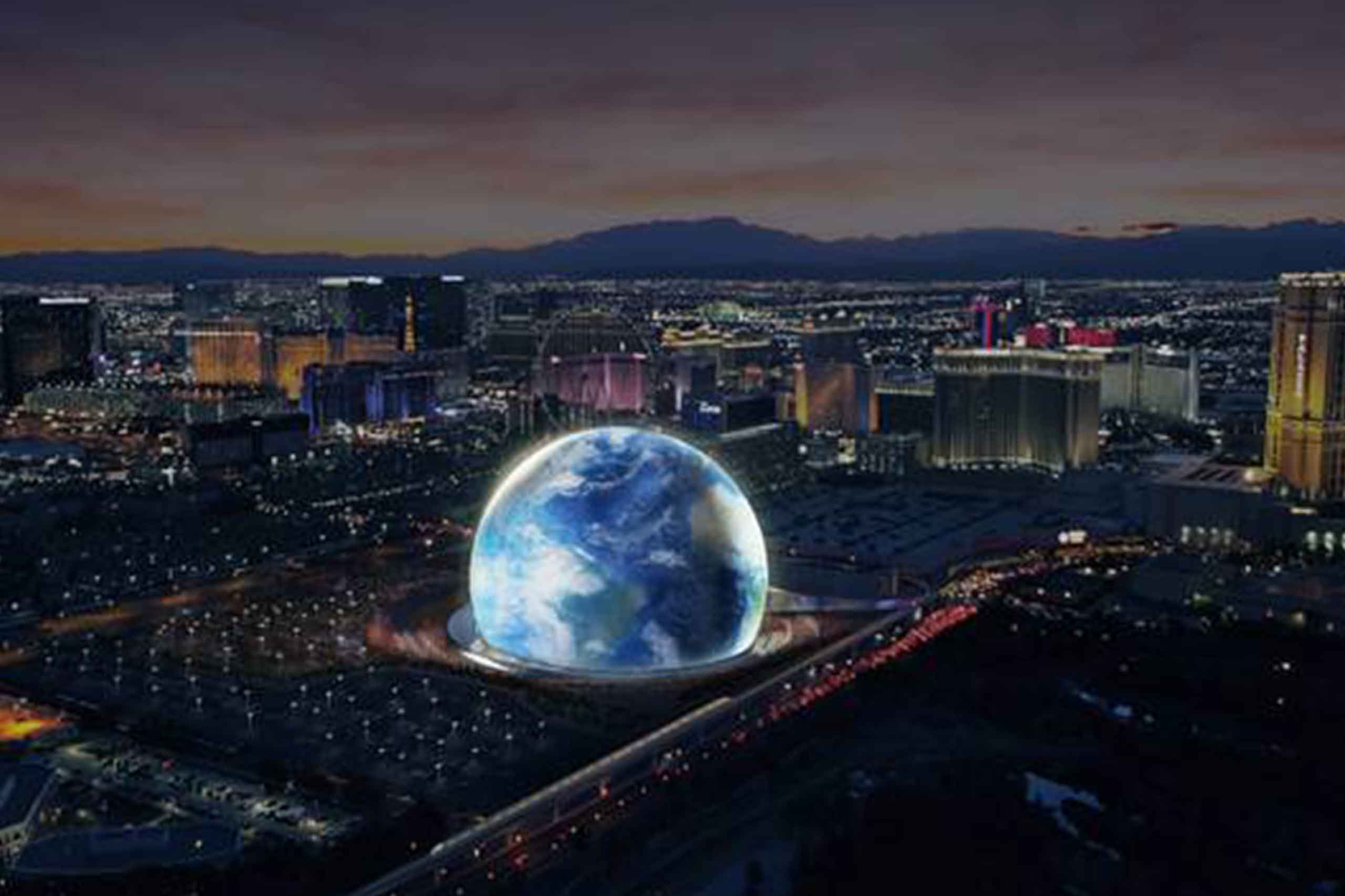 MSG Sphere at the Venetion in Las Vegas