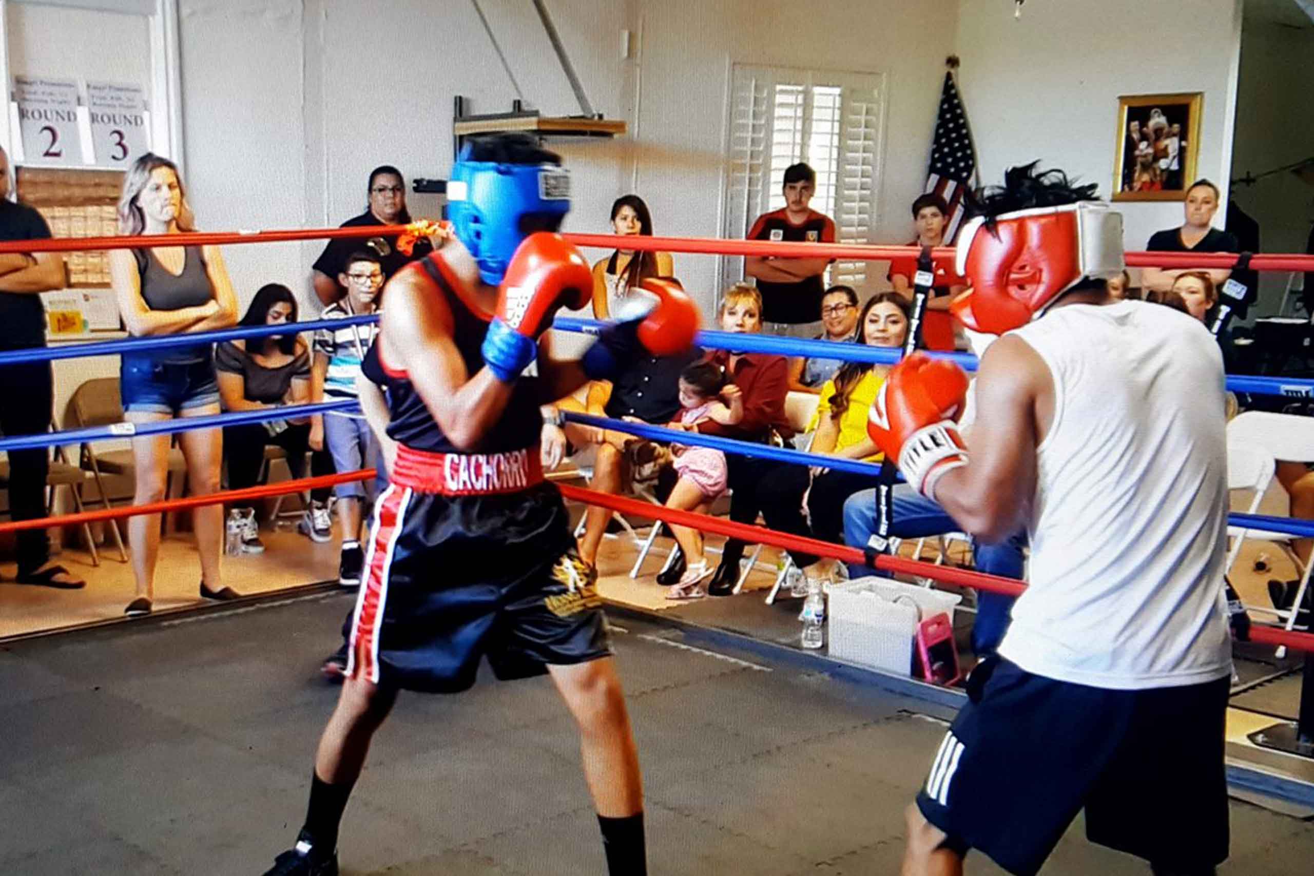 boxing fight event in rangel boxing las vegas