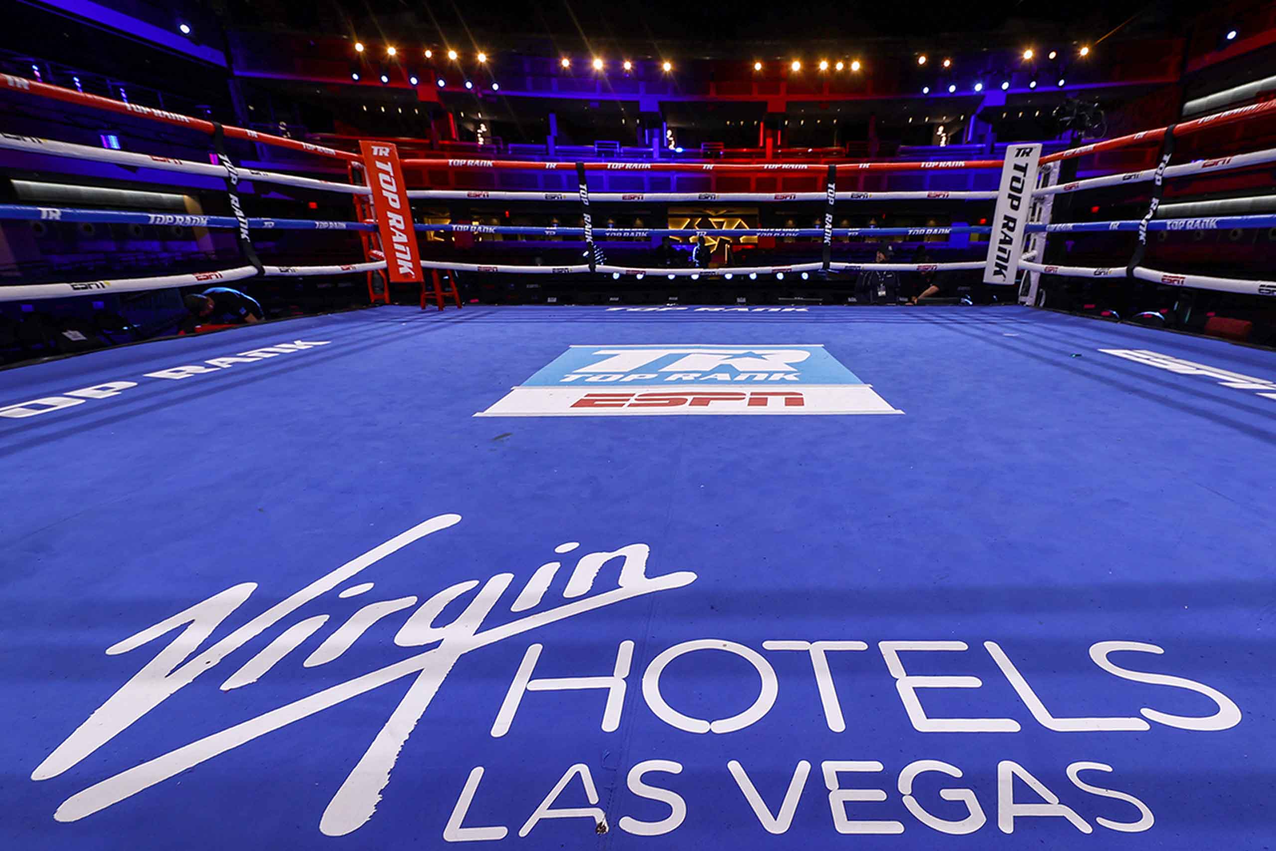 boxing fight event in virgin hotels las vegas
